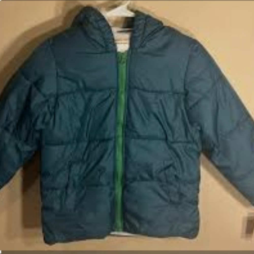 Puffer Jacket With Sherpa Fur Lined